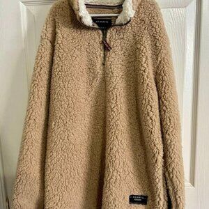 Alsoto Sherpa 1/4 Zip Pull Over Women's XL